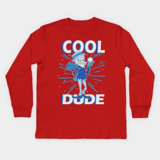 Cool Dude - Snow Miser Kids Long Sleeve T-Shirt